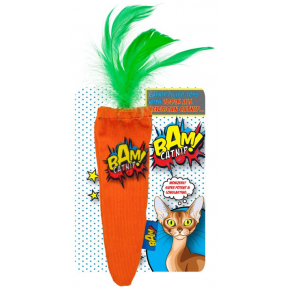 BAM Catnip Carrot Cat Toy